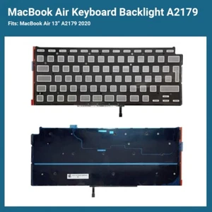 Apple Macbook Air M1 Retroiluminación de teclado Retina UK A2179 M1 13" 2020 2021 - Imagen 1 de 2