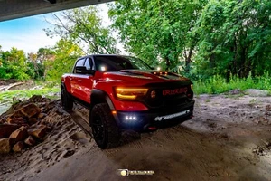 Kit de luces antiniebla 2020 2021 2022 2023 RAM TRX M&R doble función - blanco y ámbar - Imagen 1 de 10