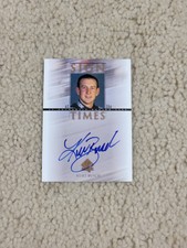 2000 SP Authentic Sign of the Times Kurt Busch NASCAR On Card Auto # KB