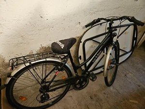 Damenfahrrad, 28 Zoll, schwarz, gebraucht - Bild 1 von 6