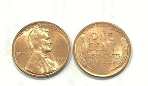 1956 P Lincoln Wheat Cent - 1 (ONE) Gem Red Uncirculated Coin - Picture 1 of 1
