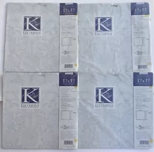 K&Company Posten 4 12x12 Sammelalbum Nachfüllseiten Toplader + Verlängerungspfosten - Bild 1 von 2