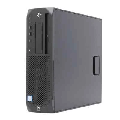 HP Z2 G4 Workstation PC i7-8700K 32GB RAM 1TB SSD RX550 WINDOWS 11 WiFi - Image 1 of 4
