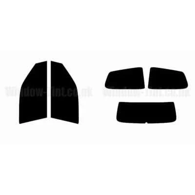 For VW Polo 3-door 2005-09 (Facelift) Full Pre Cut Window Tint Kit Front & Rear - Image 1 of 4