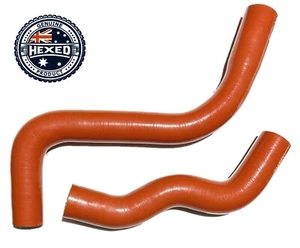 RED Top & Bottom Radiator Hoses WH + WK Grand Cherokee + Jeep Commander 05-10 - Bild 1 von 9