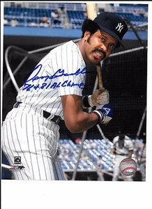 Oscar Gamble Autograph / Signed 8 X 10 Photo New York Yankees 76 & 81 AL Champs - Picture 1 of 1