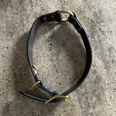 Vintage Auburn Leather Crafters Center Ring Dog Collar Made In USA - Image 1 of 4