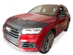 CAR HOOD BONNET BRA fits AUDI Q5 SQ5 FY since 2017 NOSE FRONT END MASK Tuning - Imagen 1 de 4