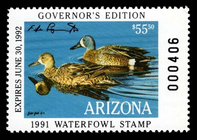 AZ5G — 1991 Arizona Governor Edition - Image 1 of 1