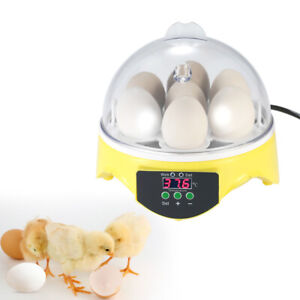 7Egg Digital Incubator Hatcher d'incubation de la machine pour oiseaux Oeuf I9P6