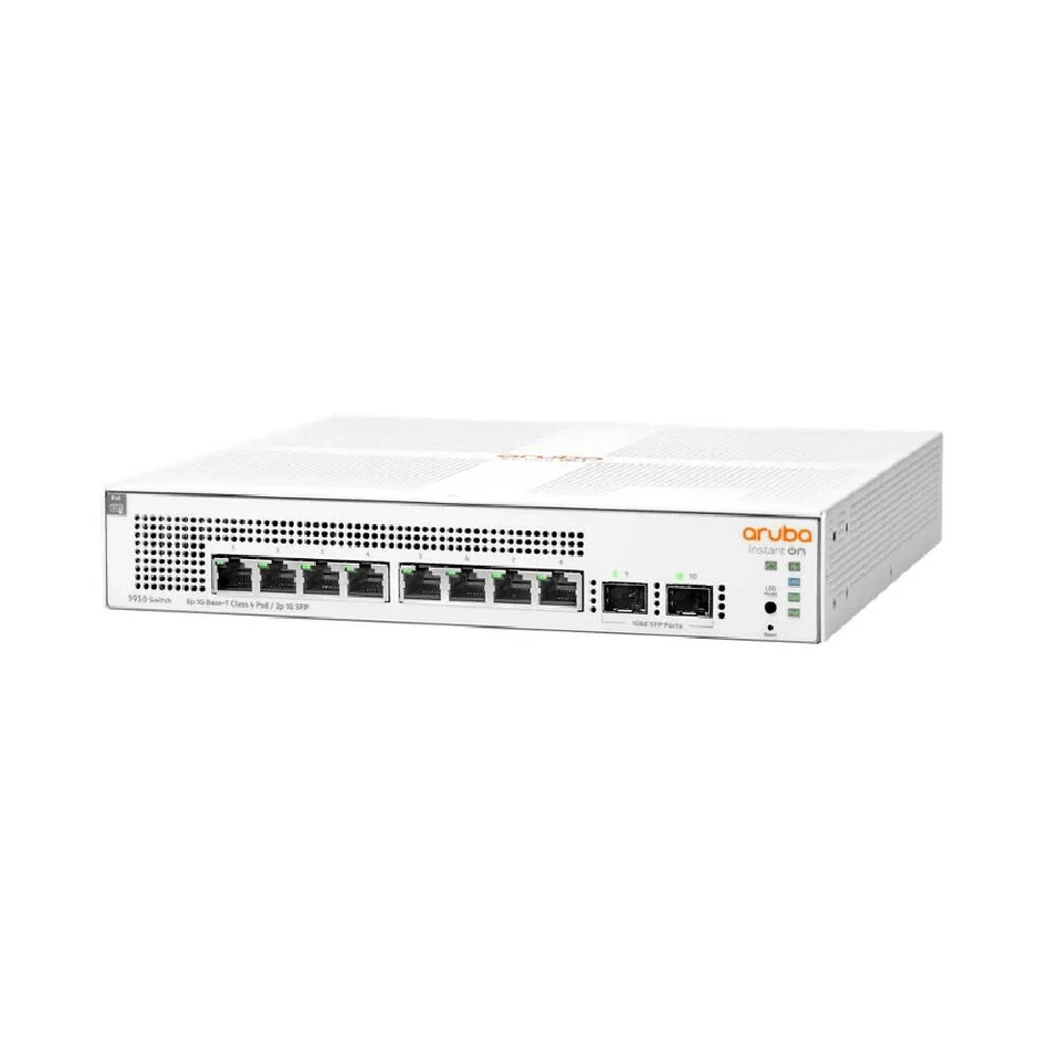 JL681A HPE Aruba Instant On 1930 8G Class4 PoE 2SFP 124W - 10 Ports Managed - Image 1 of 1