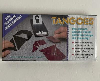 TANGOES Ancient Puzzle Game SEALED cards 1995 Rex Games Inc Never Opened - Image 1 of 3