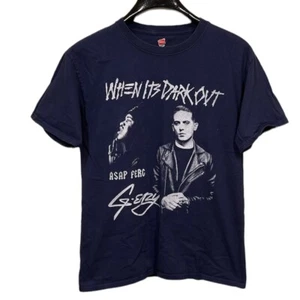 Camiseta G-Eazy LO ANTES POSIBLE FERC When Its Dark Out para hombre azul oscuro manga corta talla S - Imagen 1 de 7