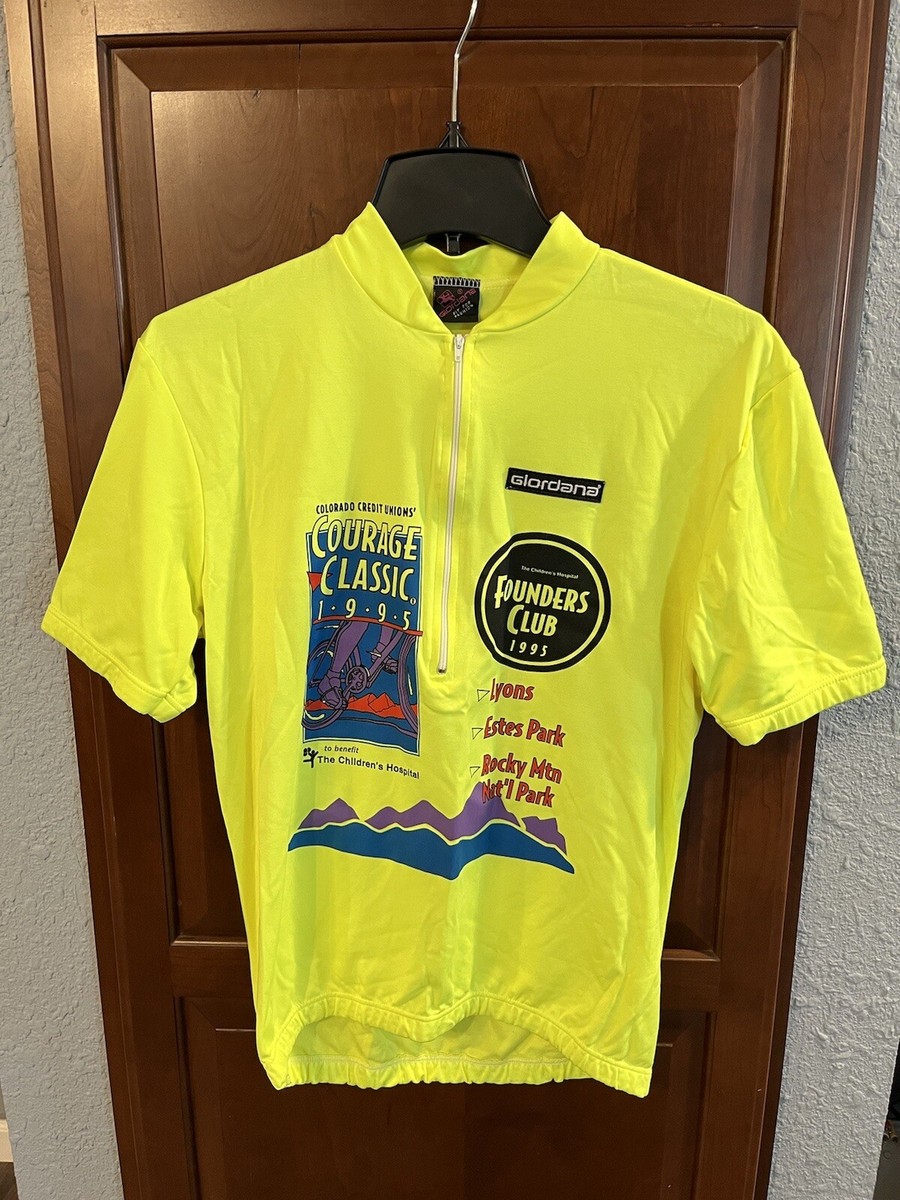 Giordana Short Sleeve Cycling Yellow Cycling Tops, T-Casuals