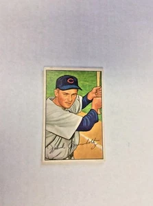 Tarjeta de béisbol Bowman 1952 Frank Baumholtz #195 bonita tarjeta  - Imagen 1 de 2