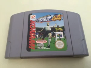 🌟SUPERSTAR SOCCER🌟NINTENDO🌟N64🌟CARRITO RARO🌟UK🇬🇧VENDEDOR🌟ENVÍO RÁPIDO REINO UNIDO🌟 - Imagen 1 de 2