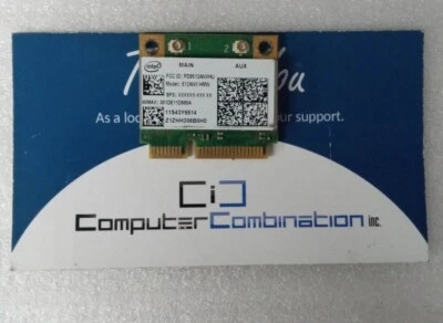  Intel 512ANX HMW PCIE 802.11n Half Mini Card Original 11S43Y6514  - Image 1 of 3