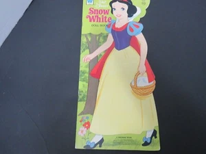 SNOW WHITE PAPER DOLL BOOK - Picture 1 of 6