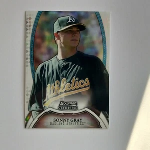2011 Bowman Sterling MLB Future Stars Refractor #36 Sonny Gray RC #D / 199 - Picture 1 of 2