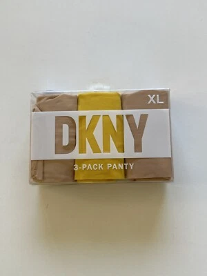 Lote de 3 bragas DKNY talla XL corte en cualquier lugar logotipo sin costuras hipster ropa interior DK5028 Foto 1 de 3