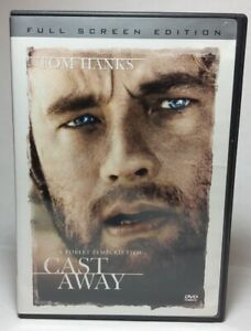 Cast Away (DVD, 2006, Single Disc Version Full Frame Sensormatic)