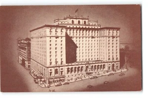 Postal Olympic Hotel Seattle WA Vintage Habitación Georgiana Habitación Marina - Imagen 1 de 2