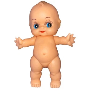 Vintage Kewpie Puppe 9 Zoll weiche Gummigelenke Hongkong Arme & Beine bewegen sich - Bild 1 von 6