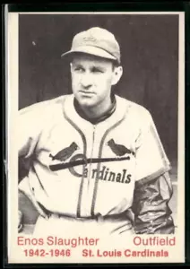 1975 TCMA 1942-1946 St. Louis Cardinals #NNO Enos Slaughter - Picture 1 of 2