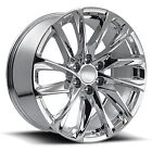 Fits 22" 12 Spoke Escalade SXX Chrome Wheels Rims For GMC Yukon Denali XL 6x5.5