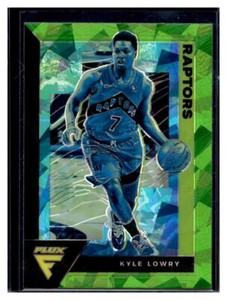 2020-21 Panini Flux Green Cracked Ice Prizm #163 Kyle Lowry Fanatics