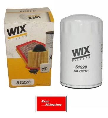 Filtro de aceite de motor WIX 51228 para modelos seleccionados de Ford Jaguar Lincoln 97-05 Foto 1 de 4