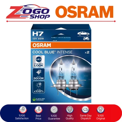 OSRAM Cool Blue Intense H7 64210CBN-HCB - Halogen headlight lamp ( x2 ) Foto 1 de 4
