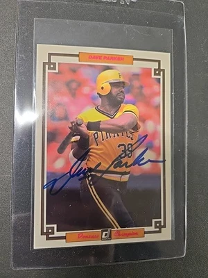 Dave Parker Autographed 1984 Donruss Champions.  Nr.mint - Image 1 of 3