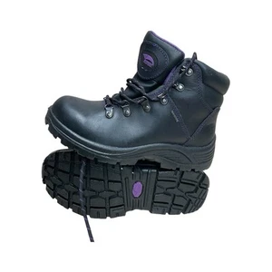 Neu mit Etikett Avenger Arbeitsstiefel Damengröße 8,5 M A7124 Stiefel schwarz Stahl Sicherheitskappe - Bild 1 von 15