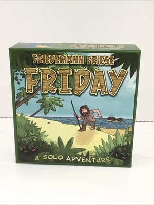 FRIDAY Board Game A Solo Adventure  Complete Very Good Condition - Image 1 of 3