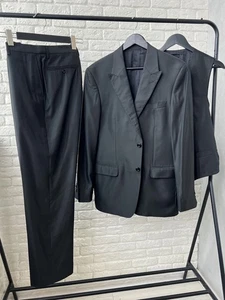 Versace Black 3 Piece Suit Men's Size 50 - Picture 1 of 12