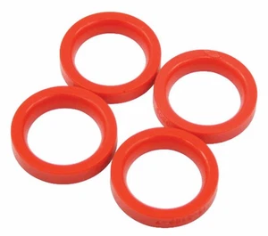 Axle Beam Tube Seals, 4pc, Urethane, Fits VW Type 1 W/Ball Joint, EMPI 16-5145 - Picture 1 of 3