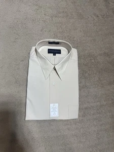 Camicia elegante uomo beige Giorgio Brutini nuova taglia 16,5x32/33 - Foto 1 di 4