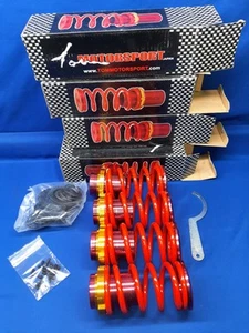 Tommottorsport 1990-98 Mazda Miata Hi Low Coil Over Spring Kit Front & Rear - Picture 1 of 5