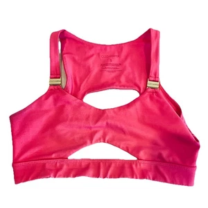 Cleo Harper Sports Bra Size Small Pink Breastfeeding Friendly Activewear - Picture 1 of 10