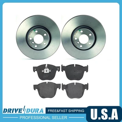 Rotores de freno de disco delanteros Brembo pastillas de freno de cerámica para BMW X5 2007-2013 Foto 1 de 4