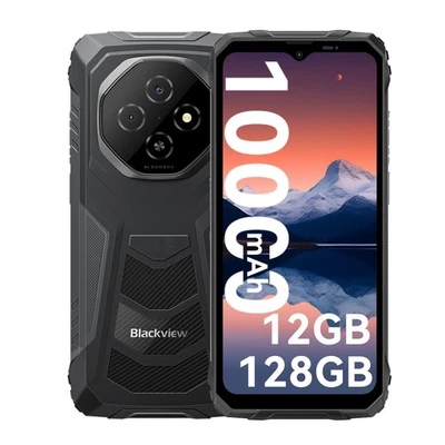 Blackview FORT 1 AI Rugged Smartphone 12GB+128GB 10000mAh Android 15 NFC Phone