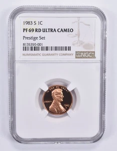 1983-S Lincoln Memorial Cent Prestige Set PF69 RD UCAM NGC *4251 - Picture 1 of 7