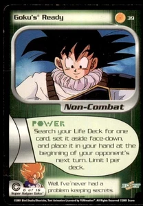 2001 Dragon Ball Z Score Trunks Saga Goku's Ready English #39 - Picture 1 of 2