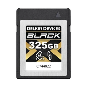 Delkin Devices Nero 325GB CFexpress 4.0 Tipo B Scheda di Memoria, fino a 3530MB/s R... - Foto 1 di 4
