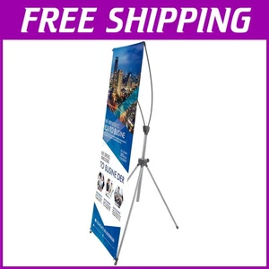 Portable Retractable Banner Stand - Travel Bag Included - Picture 1 of 11