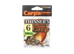Sasame F-520 Thinner's Barbless Bait Hook Size 6 (0523) - Picture 1 of 6