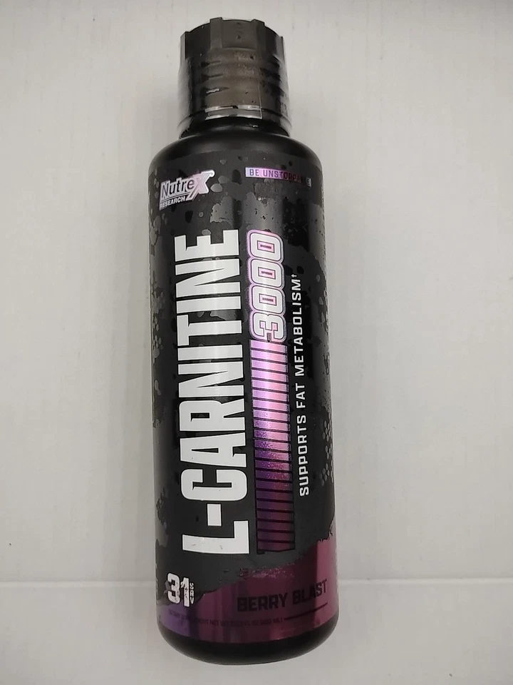 Nutrex Research L-Carnitina 3000 31 porciones chupitos líquidos Berry Blast Foto 1 de 1
