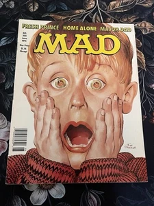 MAD MAGAZINE # 303 1991 SOLO EN CASA - NUEVO PRÍNCIPE DE BEL-AIR - PADRE MAYOR - Imagen 1 de 7