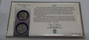 Rhode Island 2001 P&D Statehood Quarter Set in orig. Coprimonete US Mint con timbro - Foto 1 di 3
